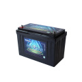 Poliovel Lifepo4 Batterie lithium-ion 12 V 100AH ​​Application Matériel Marine Battery 12V